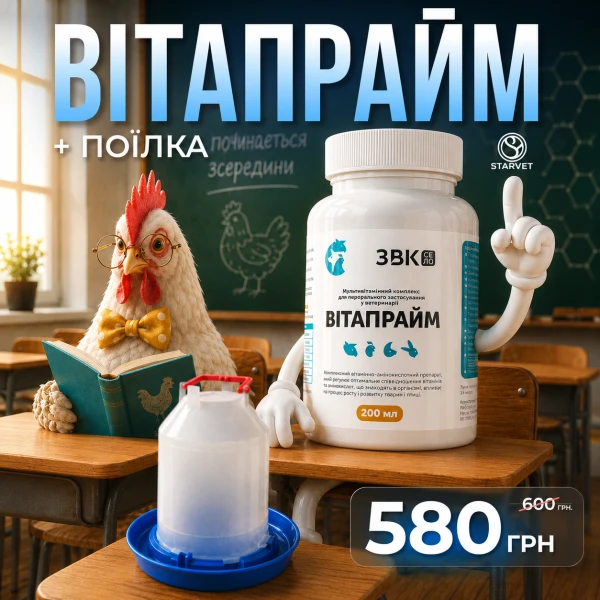 Все для пропойки птиці